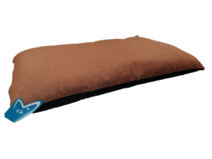 Tweed Comfy Cushion Large Brown