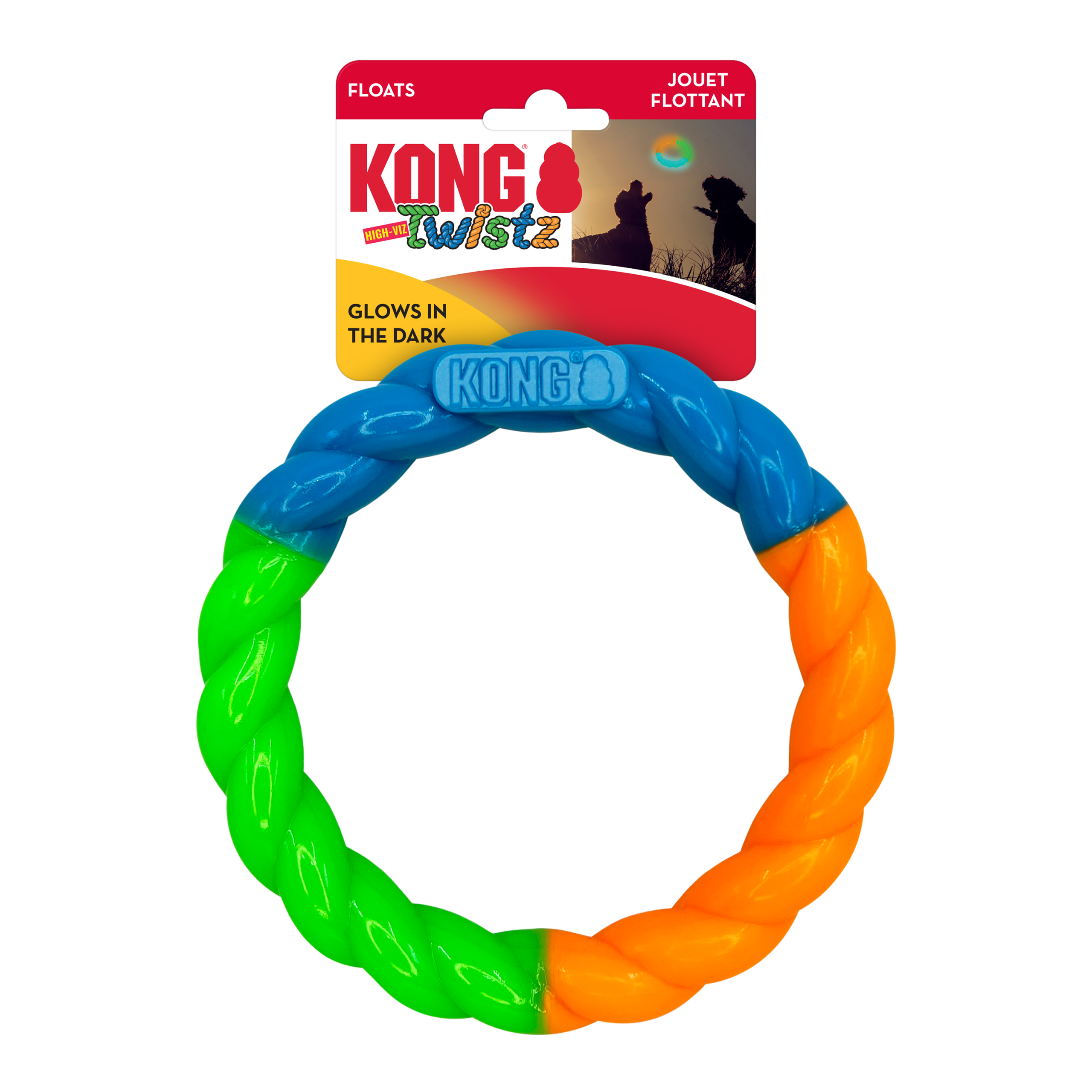 KONG Twistz High-Viz Ring Sm