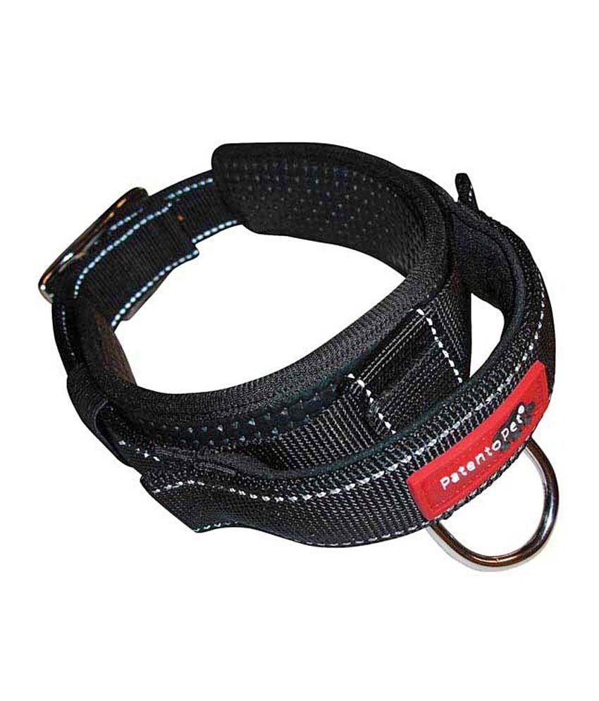 Adjustable Collar Dog Puppy Nylon Built In Leash Strong Bright Reflect